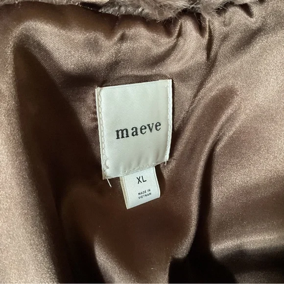 MAEVE
Crop Faux-Fur Jacket - Brown, XL - Picture 7 of 9